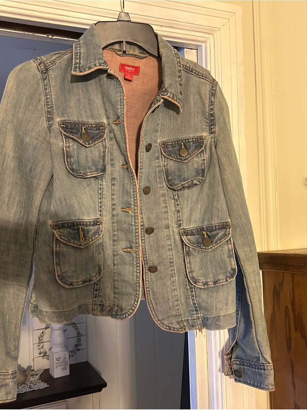 Mossimo Light Blue Denim Utility Jacket